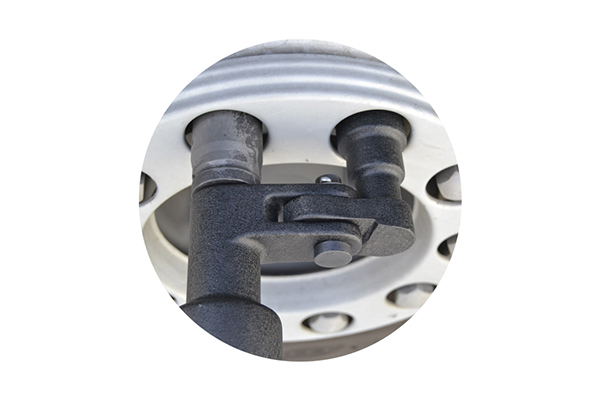 Multiplicator de forta JBM 02890, articulat, 1 x tubulara 1 inch 32 mm, 1 x tubulara 1 inch 33 mm