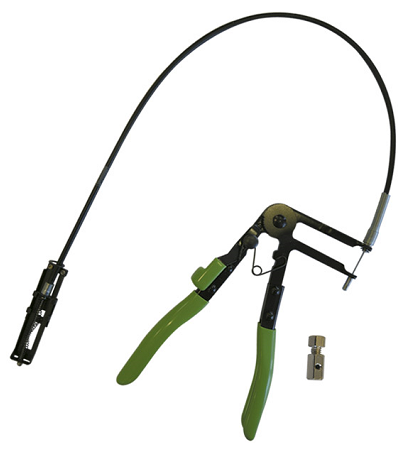 Cleste pentru coliere metalice de furtunuri JBM 51995, furtun flexibil de 630 mm, deschidere 47 mm