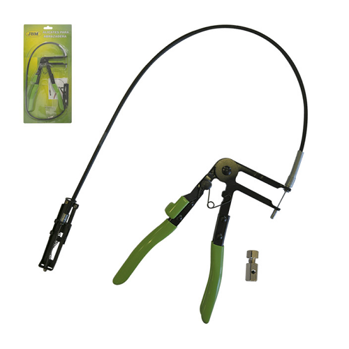 Cleste pentru coliere metalice de furtunuri JBM 51995, furtun flexibil de 630 mm, deschidere 47 mm