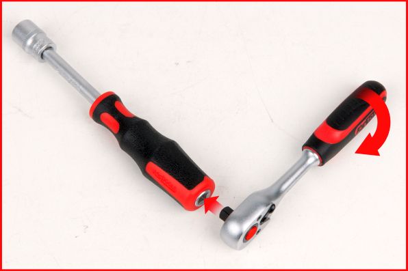 Set 179 chei tubulare KS TOOLS 917.0779, prindere 1/4 inch, 3/8 inch, 1/2 inch, geanta din material plastic