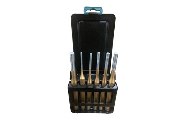 Set 6 dornuri cilindrice JBM 53095, diametru 3, 4, 5,6,7, 8 mm, lungime 150 mm