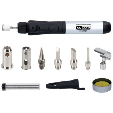 Set 11 scule pentru micro-lipituri KS TOOLS 960.1160, caseta din material plastic