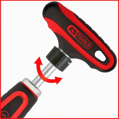 Set 13 surubelnite de impact KS TOOLS ErgoTorqueMax 151.1150, cu capac