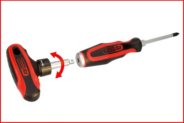 Set 13 surubelnite de impact KS TOOLS ErgoTorqueMax 151.1150, cu capac