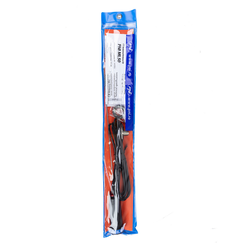 Antena CB PNI 42107 ML50, lungime 48 cm, cu cablu RG58, fara mufa PL259