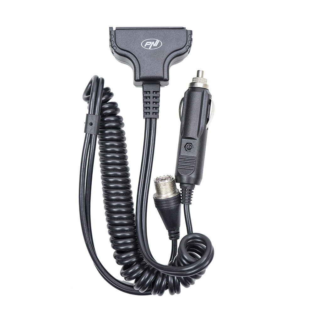 Statie radio CB portabila PNI Escort HP62 24611, conector BNC, mufa cu 2 pini si mufa PL259, 40 canale, putere emisie 4W+