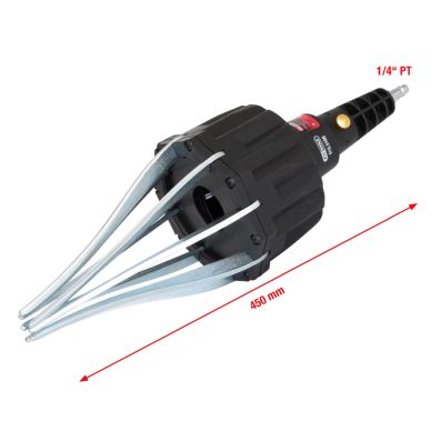 Aparat pneumatic pentru montat si demontat mansete de planetare KS TOOLS 515.3100, lungime 450 mm, cupla 1/4 inch. presiune lucru 8 bar