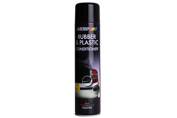 Solutie intretinere plastic si cauciuc MOTIP 382464, recipient 600 ml