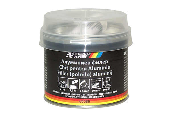 Chit filler aluminiu MOTIP M60086 382412, recipient 250 grame
