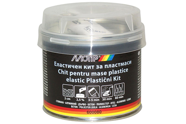 Chit pentru mase plastice MOTIP M600080 382404, recipient 250 grame