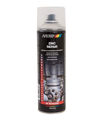 Spray cu zinc pentru galvanizare MOTIP 382477, recipient 500 ml