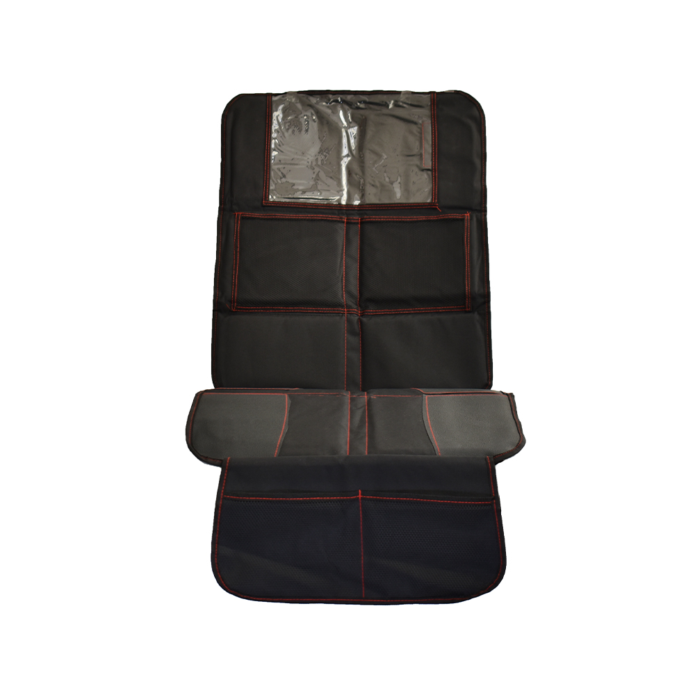 Husa de protectie pentru scaun auto copii MEGA DRIVE 24306, cu buzunar tableta, 2 compartimente depozitare, 104 x 48 cm, material Nylon Oxford 600D