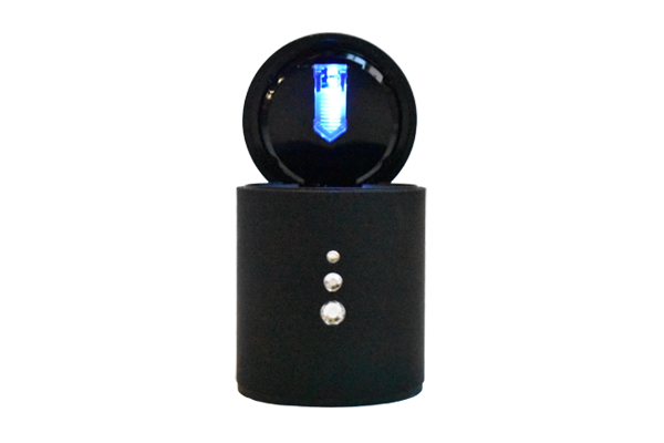 Scrumiera cu LED-uri MEGA DRIVE 05972, din plastic ignifug, dimensiuni 65 x 84 mm