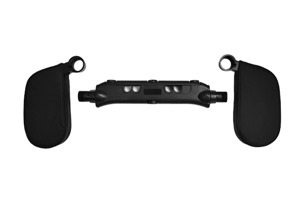 Perna pentru tetiera auto MEGA DRIVE 20015, reglabila, piele ecologica, neagra