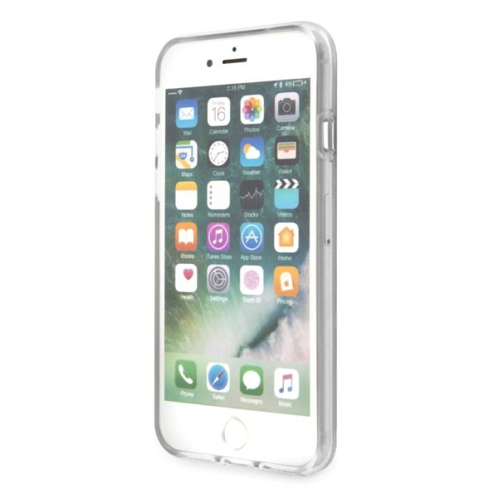 Husa iPhone 7/8/SE2020/SE2022 Karl Lagerfeld KLHCI8HFLT, Ikonik Flower Transparent