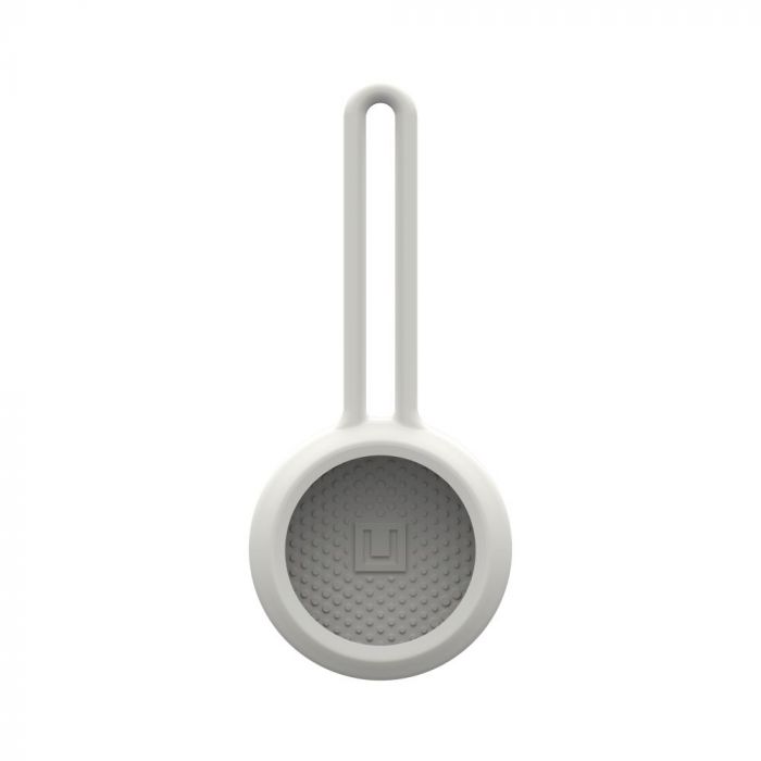 Set 4 huse AirTag Apple UAG 16322VM14035 Dot Loop, negru-alb