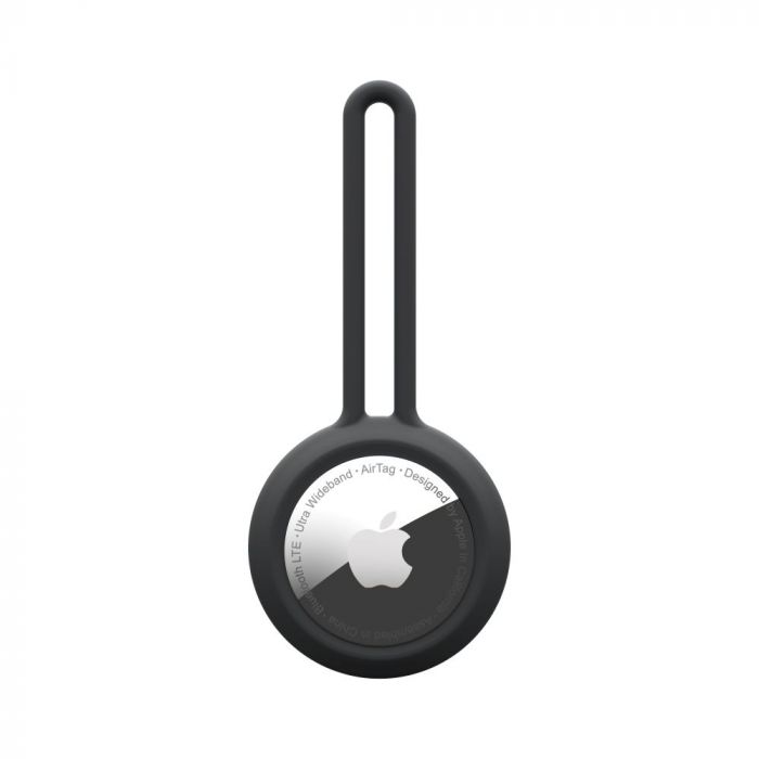 Set 4 huse AirTag Apple UAG 16322VM14035 Dot Loop, negru-alb