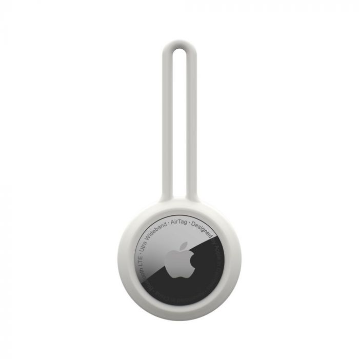 Set 4 huse AirTag Apple UAG 16322VM14035 Dot Loop, negru-alb