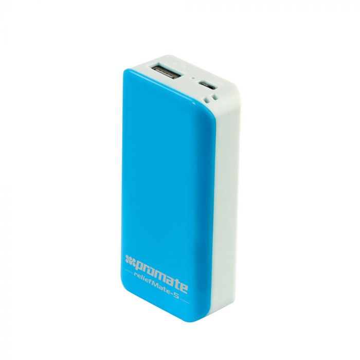 Acumulator extern Promate ReliefMate-5 Compact Maroon-Black 5200 mAh
