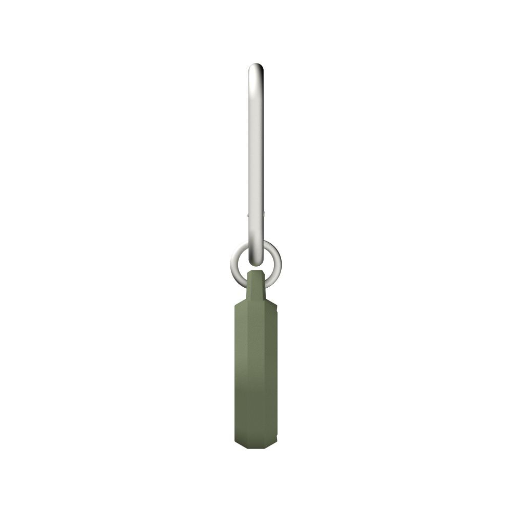 Set 4 huse cu breloc chei pentru Apple AirTag UAG Scout, negru-verde, silicon rezistent