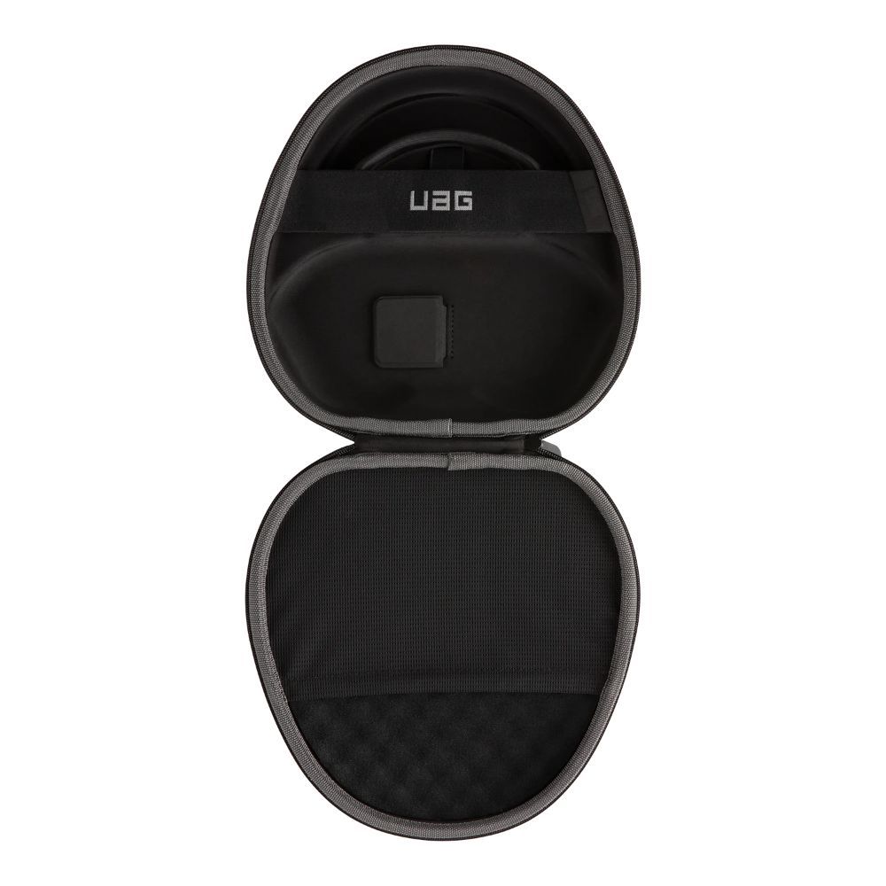 Husa pentru casti Apple Airpods Max UAG Ration Protective Case Black, exterior din nailon balistic 840D