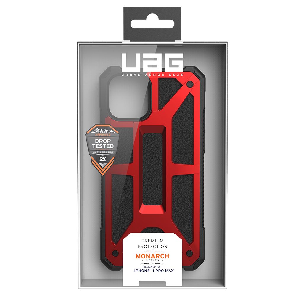 Husa telefon Apple iPhone 11 Pro Max UAG Monarch Series Crimson Red