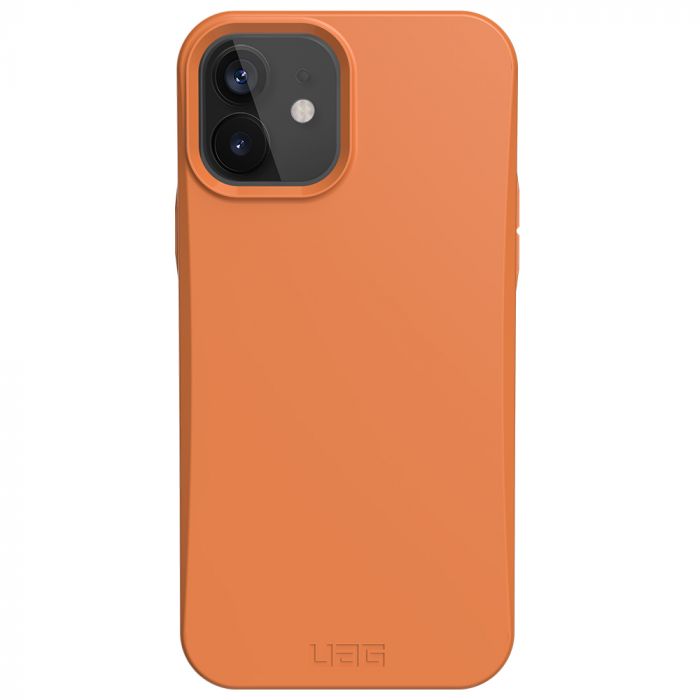 Husa telefon Apple iPhone 12 / 12 Pro UAG Outback Orange, biodegradabil