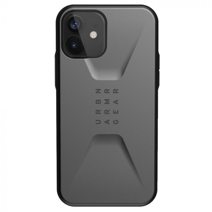 Husa telefon Apple iPhone 12 Mini UAG Civilian Series Silver