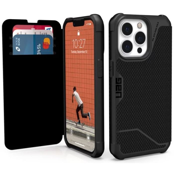 Husa telefon Apple iPhone 13 Pro Max UAG Metropolis Series Kevlar Black