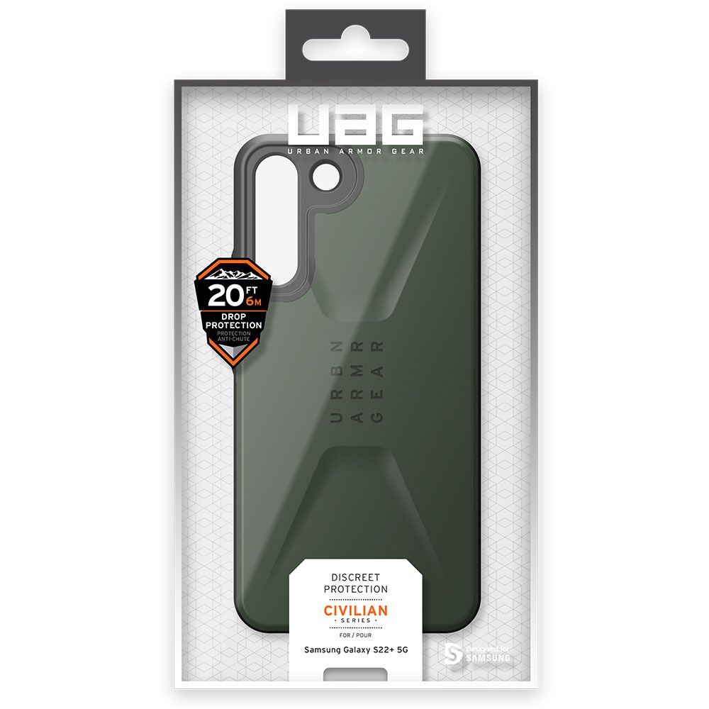 Husa telefon Samsung Galaxy S22 Plus UAG Civilian Series Olive