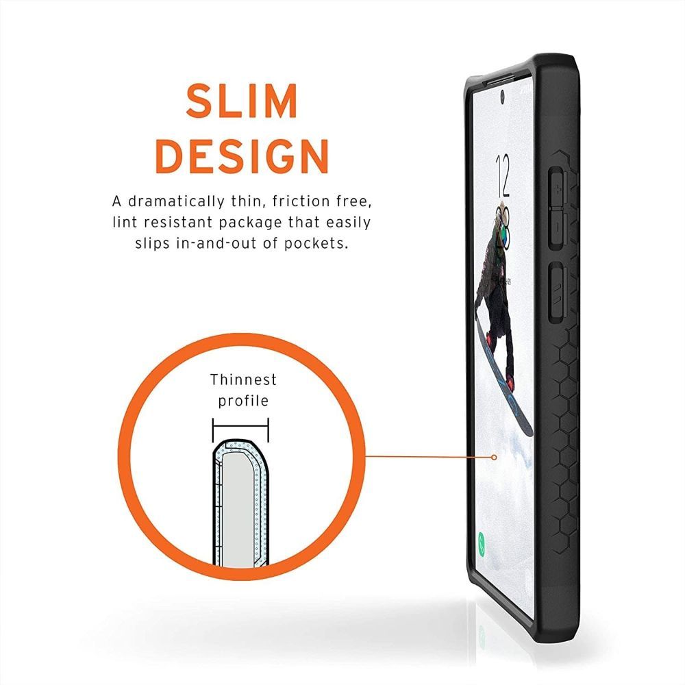 Husa telefon Samsung Galaxy Note 20 UAG Monarch Series Carbon Fiber