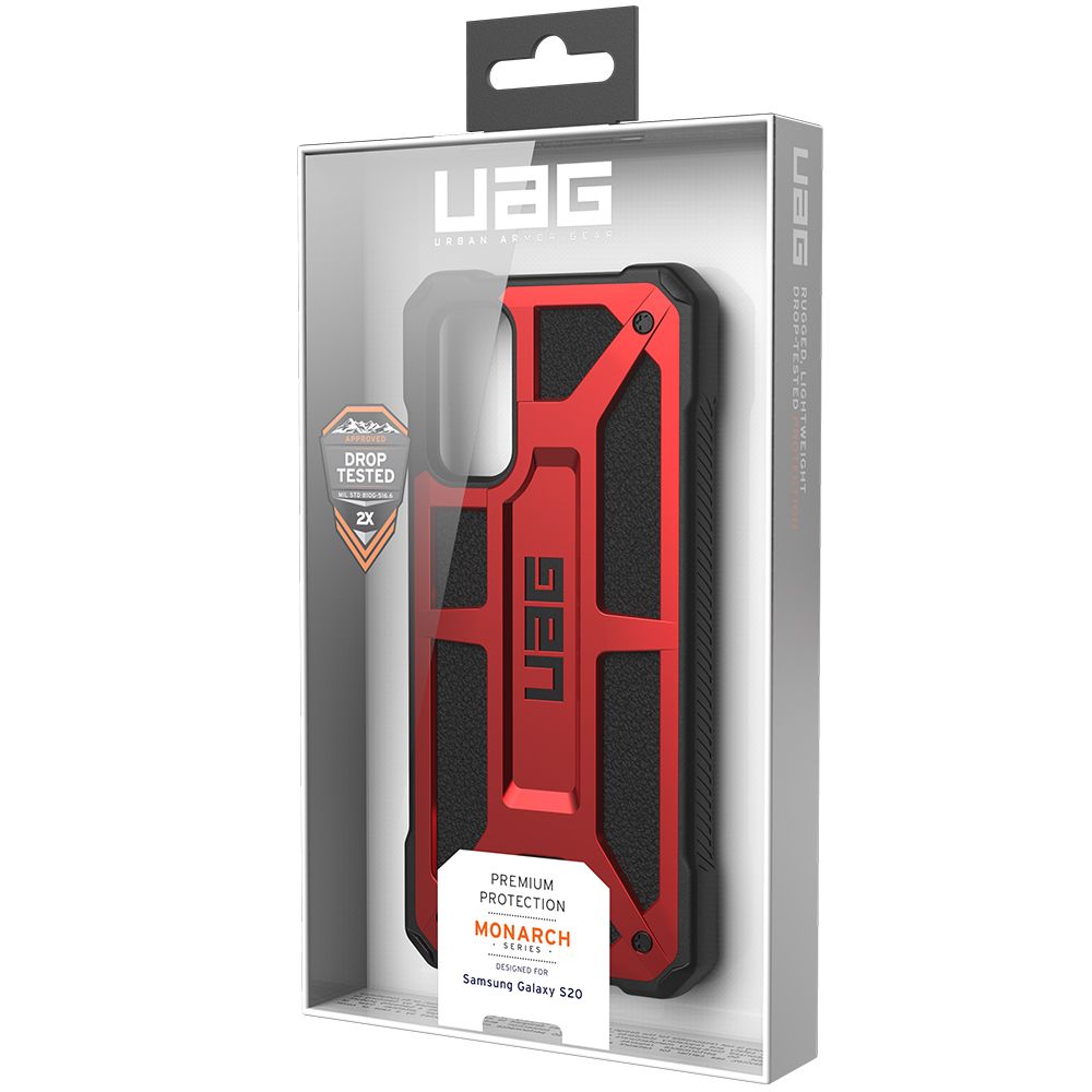 Husa telefon Samsung Galaxy S20 UAG Monarch Series Crimson Red