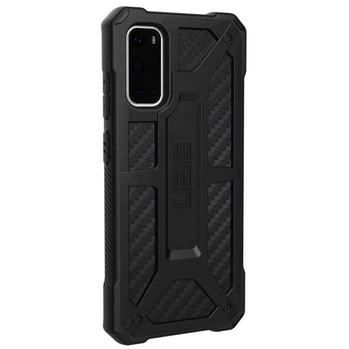 Husa telefon Samsung Galaxy S20 UAG Monarch Series Carbon Fiber