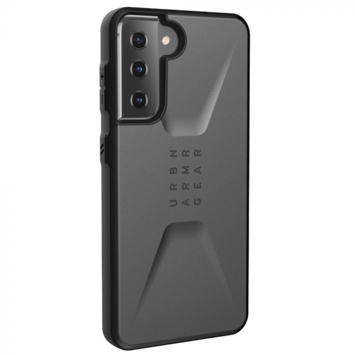 Husa telefon Samsung Galaxy S21/S21 5G UAG Civilian Series Silver