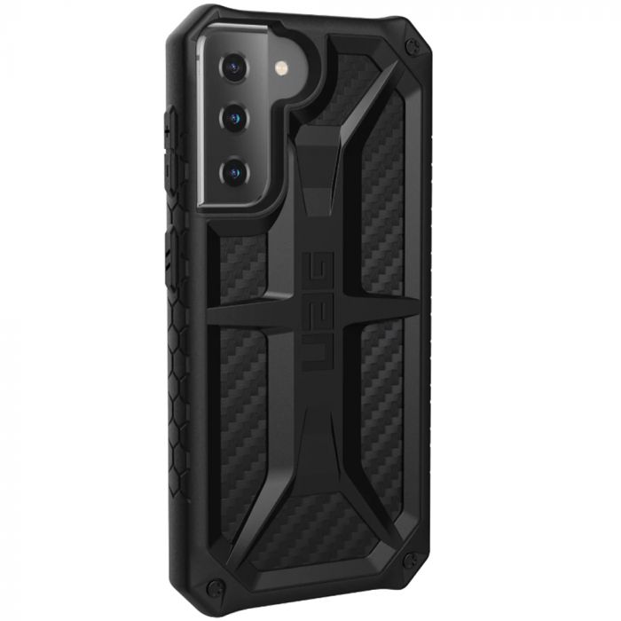 Husa telefon Samsung Galaxy S21/S21 5G UAG Monarch Series Carbon Fiber