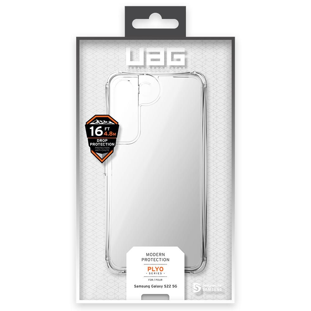 Husa telefon Samsung Galaxy S22 UAG Plyo Series Ice