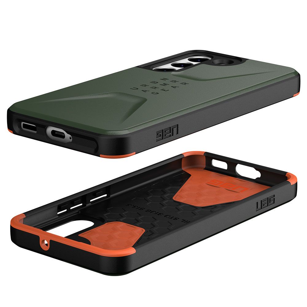 Husa telefon Samsung Galaxy S22 UAG Civilian Series Olive