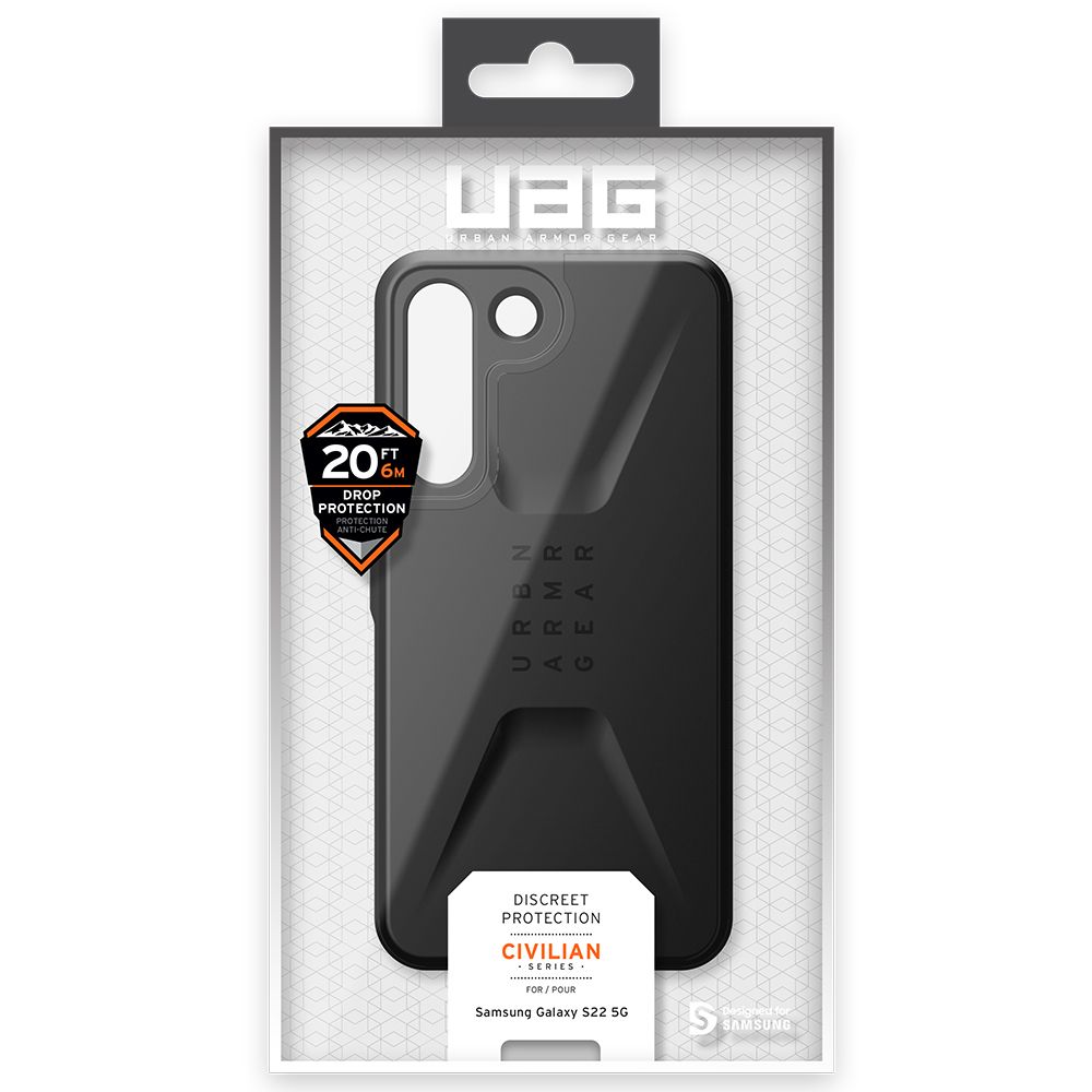 Husa telefon Samsung Galaxy S22 UAG Civilian Series Black