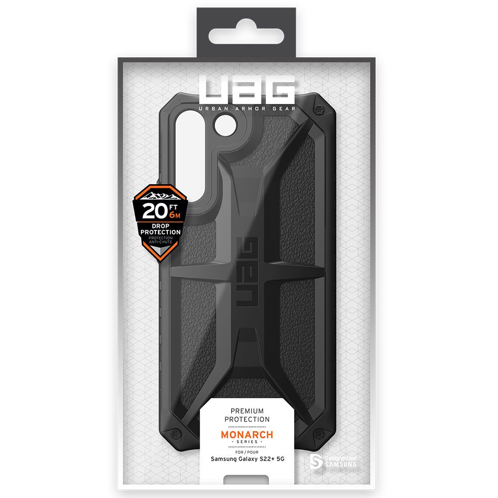 Husa telefon Samsung Galaxy S22 Plus UAG Monarch Series Black
