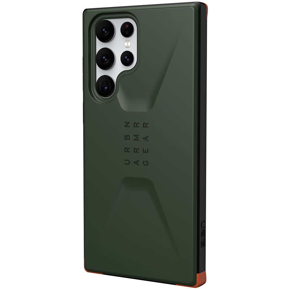 Husa telefon Samsung Galaxy S22 Ultra UAG Civilian Series Olive