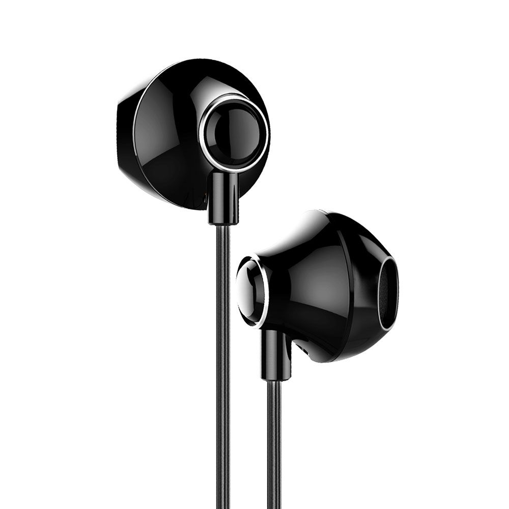 Casti audio Jack 3.5mm Baseus Encok H06, negru, in-ear