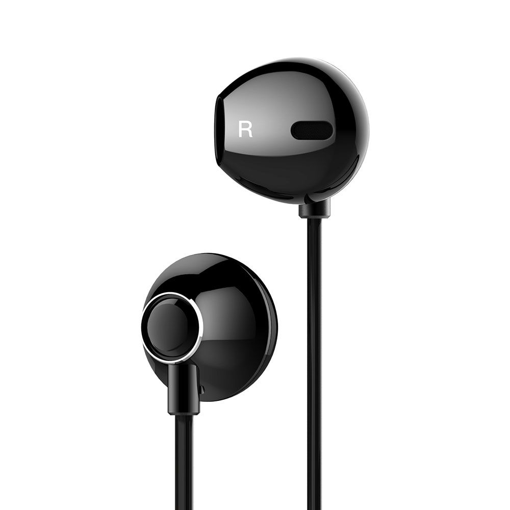 Casti audio Jack 3.5mm Baseus Encok H06, negru, in-ear