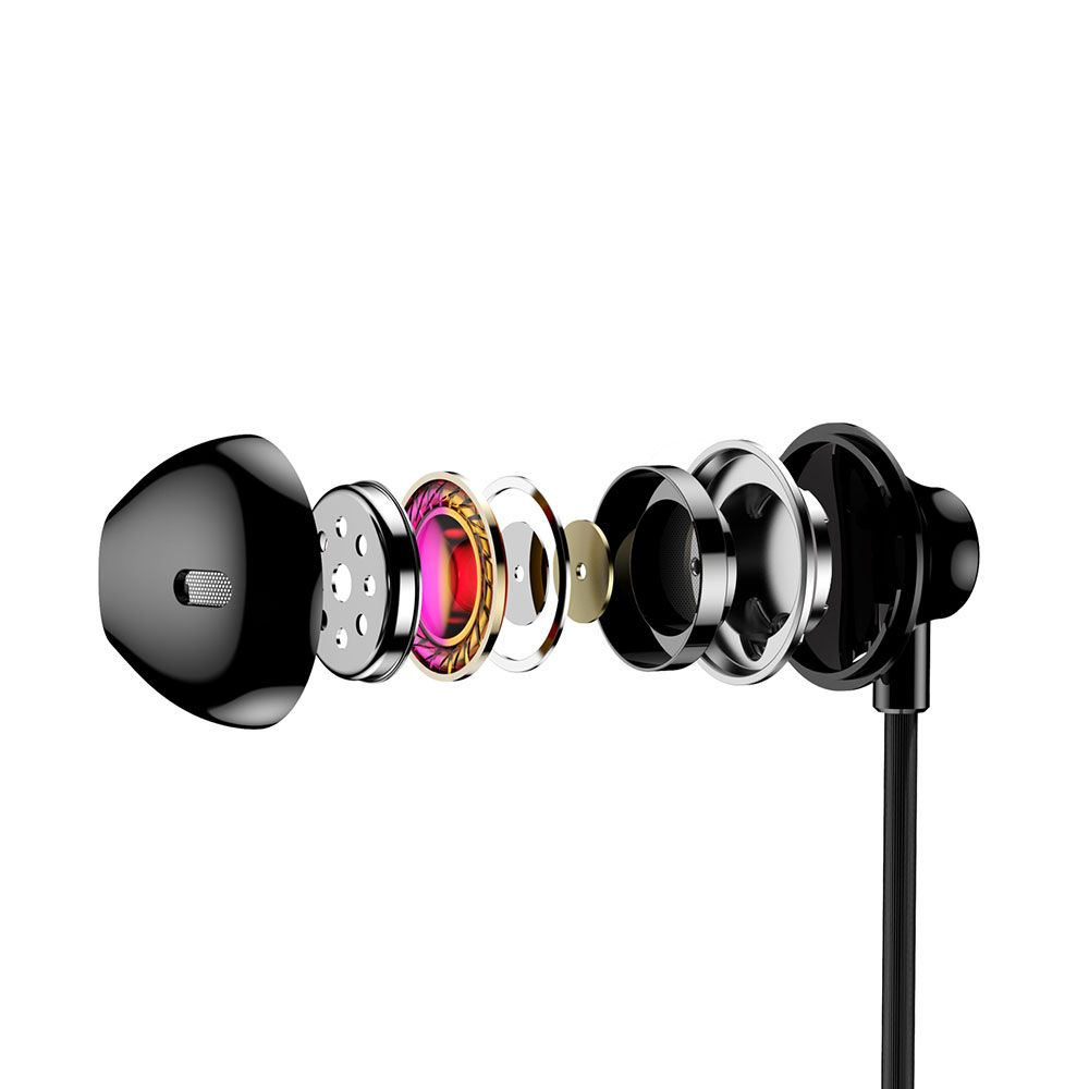 Casti audio Jack 3.5mm Baseus Encok H06, negru, in-ear
