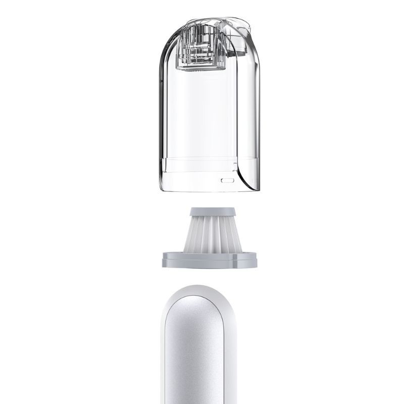 Aspirator Auto Wireless Baseus Mini A1, alb, cablu Type-C inclus, 30W, 4000 Pa