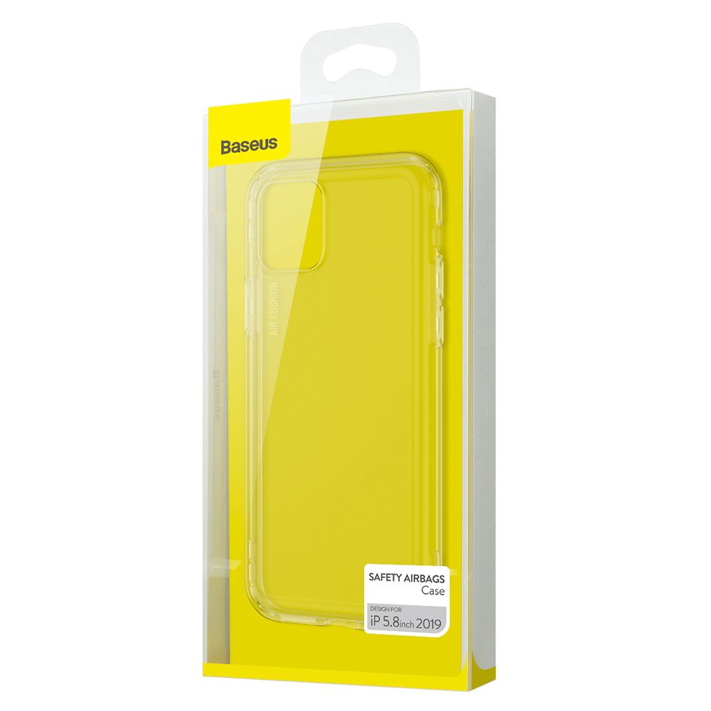 Husa telefon Apple iPhone 11 Pro Baseus Safety Airbags Clear