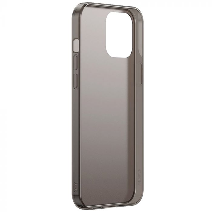 Husa telefon Apple iPhone 12 Mini Baseus Frosted Glass Protective Black