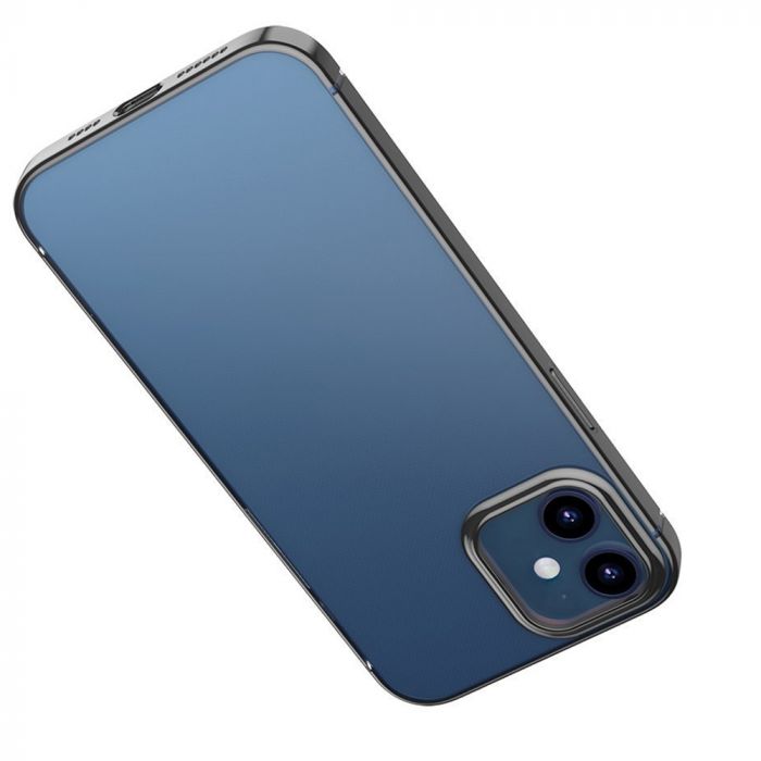 Husa telefon Apple iPhone 12 Mini Baseus Shining Black