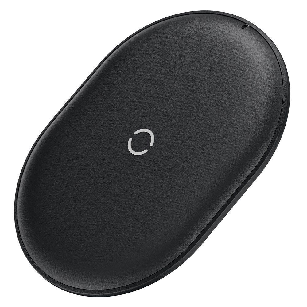 Incarcator wireless pentru telefoane Baseus Cobble, negru, 15W, Qi EPP