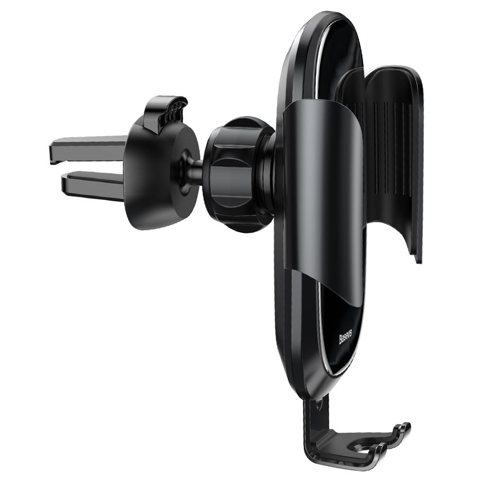 Suport telefon auto Baseus Auto Future Gravity, negru, prindere la sistemul de ventilatie