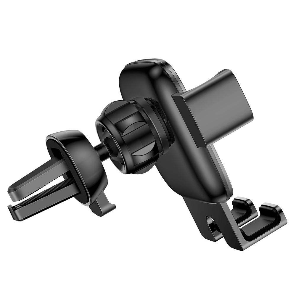 Suport telefon auto Baseus Auto Cube Gravity, negru, prindere la sistemul de ventilatie